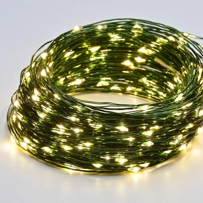 Φωτογραφία προϊόντος: ACALIGHT ΛΑΜΠΑΚΙΑ 100 LED ΣΕ ΣΕΙΡΑ ΘΕΡΜΟ ΛΕΥΚΟ ΠΡΑΣΙΝΟ ΜΕ ΜΠΑΤΑΡΙΕΣ 3xΑΑ ΧΡΟΝΟΔΙΑΚΟΠΤΗ & ΚΑΛΩΔΙΟ ΧΑΛΚΟΥ 10m IP44 10mm / X01100155