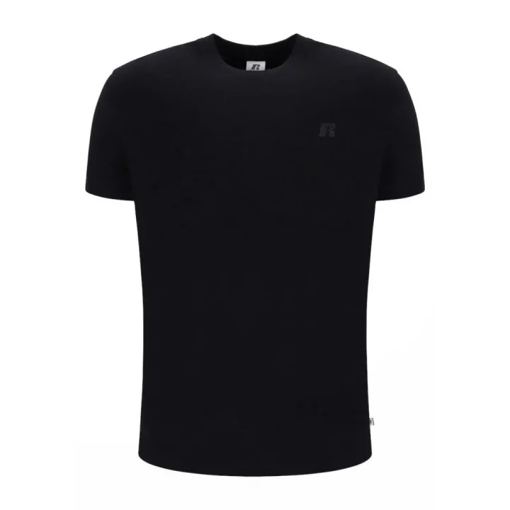 Φωτογραφία προϊόντος: Russell Athletic Crewneck With Small Logo Embossed T-Shirt Ανδρικό Κοντομάνικο Μαύρο