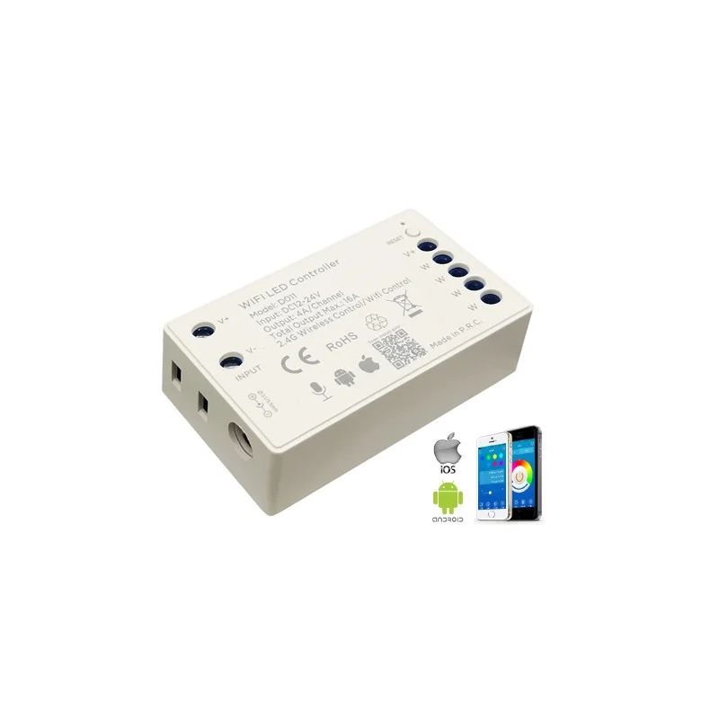 Φωτογραφία προϊόντος: ACALIGHT WIFI TUYA LED DIMMER 16A 192W 12V & 384W 24V / D111