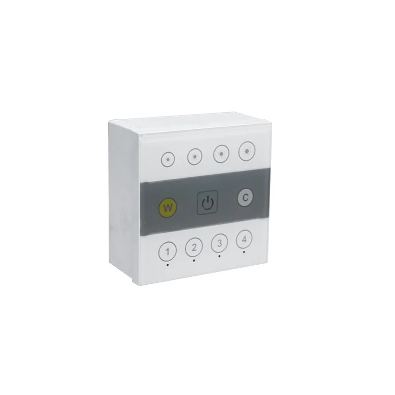 Φωτογραφία προϊόντος: ACALIGHT CCT & DIMMING RF TOUCH PANEL 230V AC FOR RONDE30CCT / RFCCTTCHP