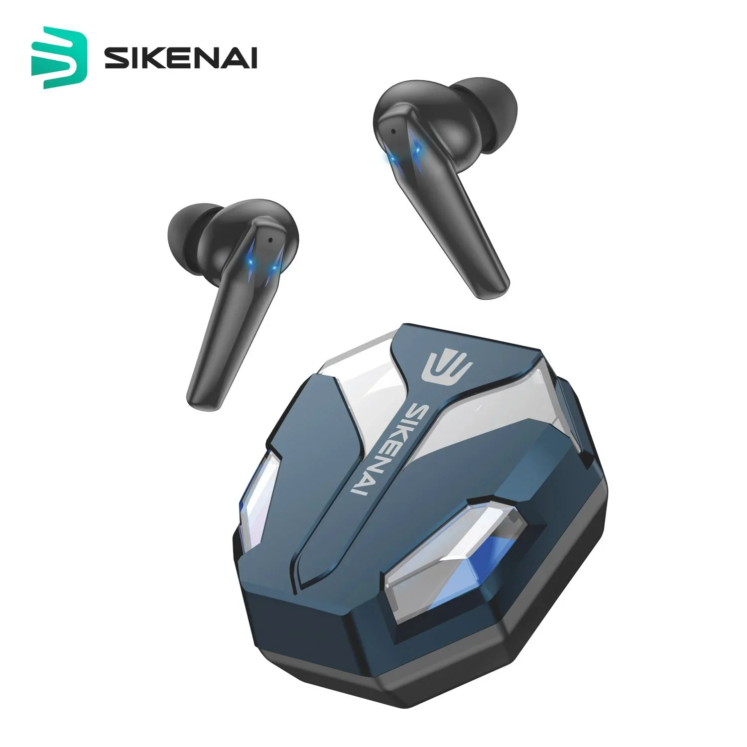 Φωτογραφία προϊόντος: Sikenai Gaming Stereo Wireless Earphones Black (T1000)