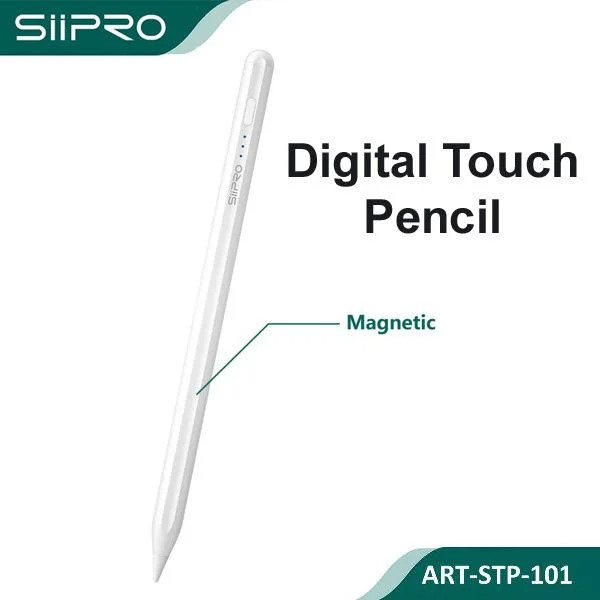 Φωτογραφία προϊόντος: Siipro Digital Touch iPad Pencil with Magnetic Attachment White (STP-101)