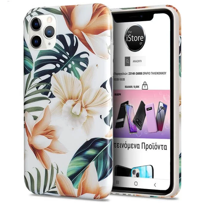 Φωτογραφία προϊόντος: Nature Series Silicone Case Magnolia White iPhone 11 Pro