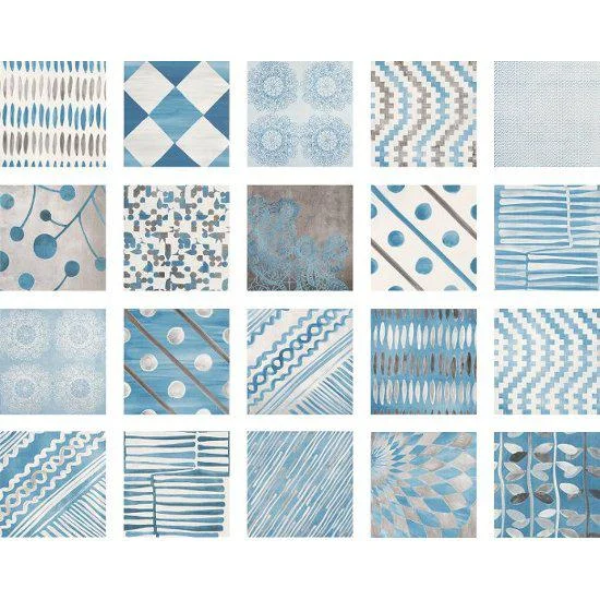 Φωτογραφία προϊόντος: [:en]Tile Portland Decor Blue 20*20[:el]Πλακάκι Portland Decor Blue 20*20[:]