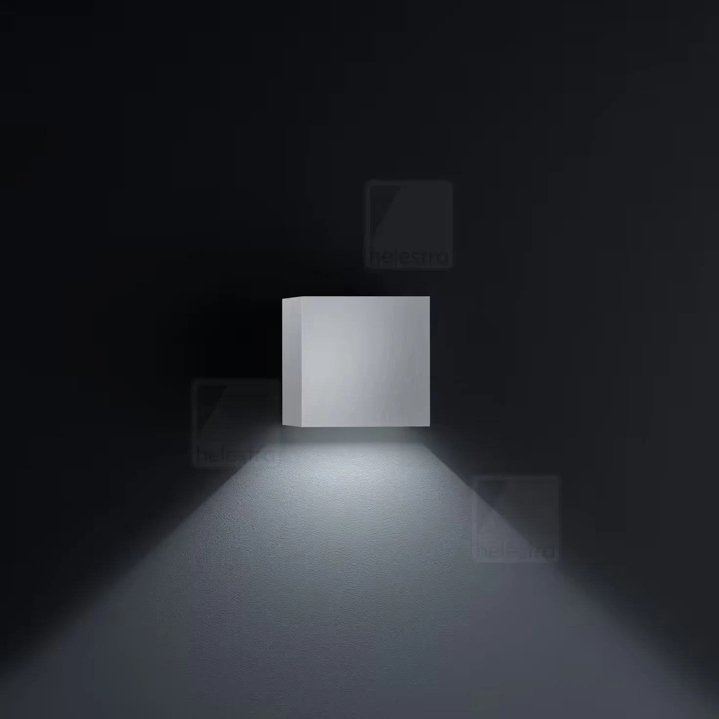 Φωτογραφία προϊόντος: Helestra Απλίκα Τοίχου LED SIRI44 7W Nickel Mat IP54 με Φωτισμό Πάνω & Κάτω