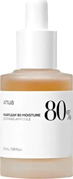 Φωτογραφία προϊόντος: Anua Heartleaf 80% Moisture Soothing Ampoule Ορός Προσώπου 30ml