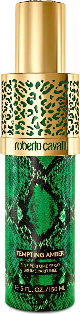Φωτογραφία προϊόντος: Roberto Cavalli Fine Perfume Spray Tempting Amber Αρωματικό Σπρέι Σώματος 150ml