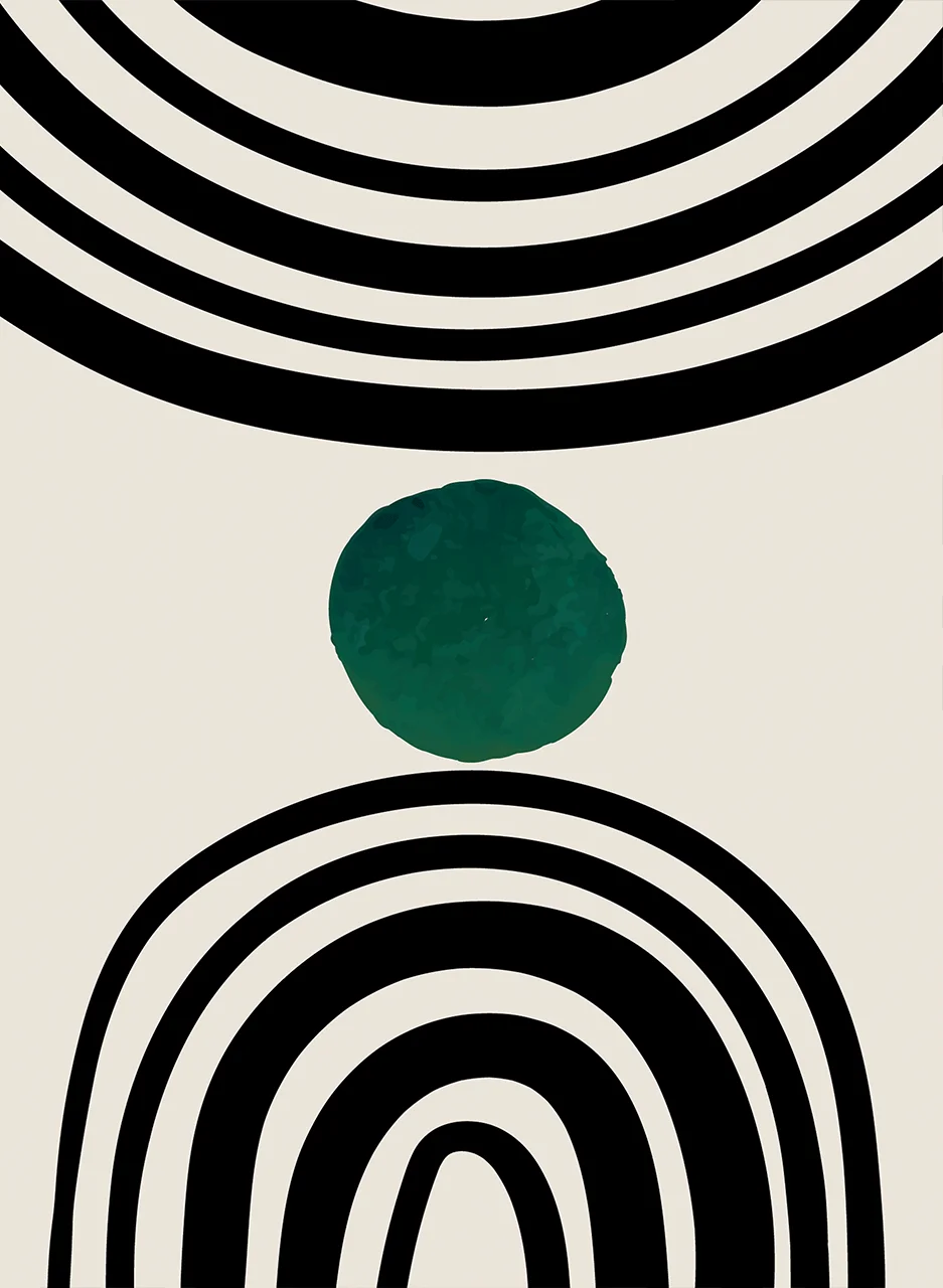 Φωτογραφία προϊόντος: Πίνακας σε καμβά minimal Abstract lines VI