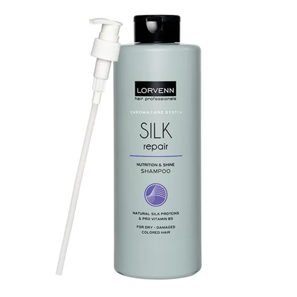 Φωτογραφία προϊόντος: Lorvennn Silk Repair Nutrition & Shine Shampoo 1000ml