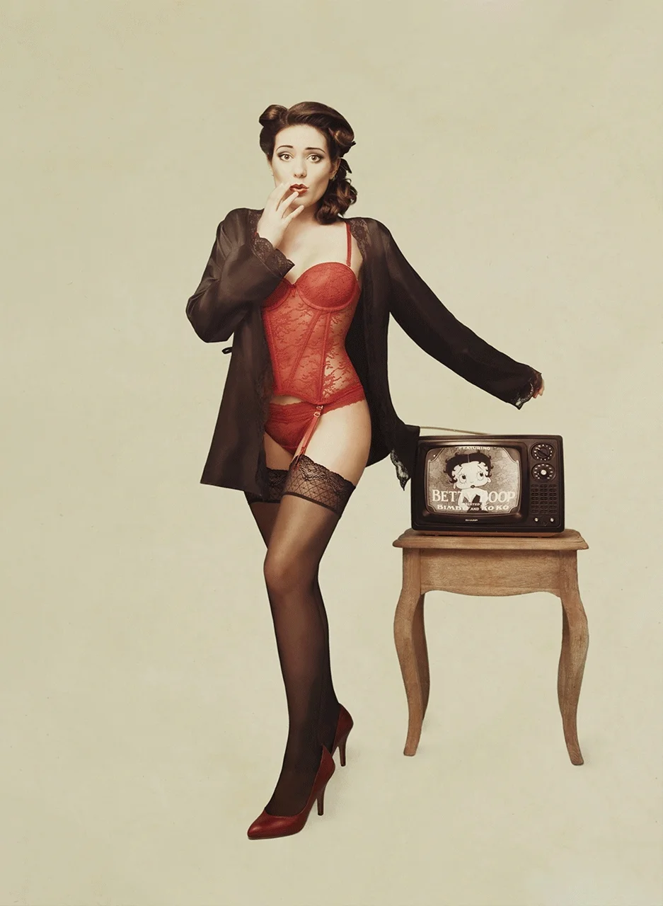 Φωτογραφία προϊόντος: Πίνακας σε καμβά Pin Up Girl