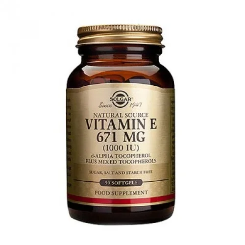 Φωτογραφία προϊόντος: Solgar Vitamin E 671mg (1000IU)-50softgels