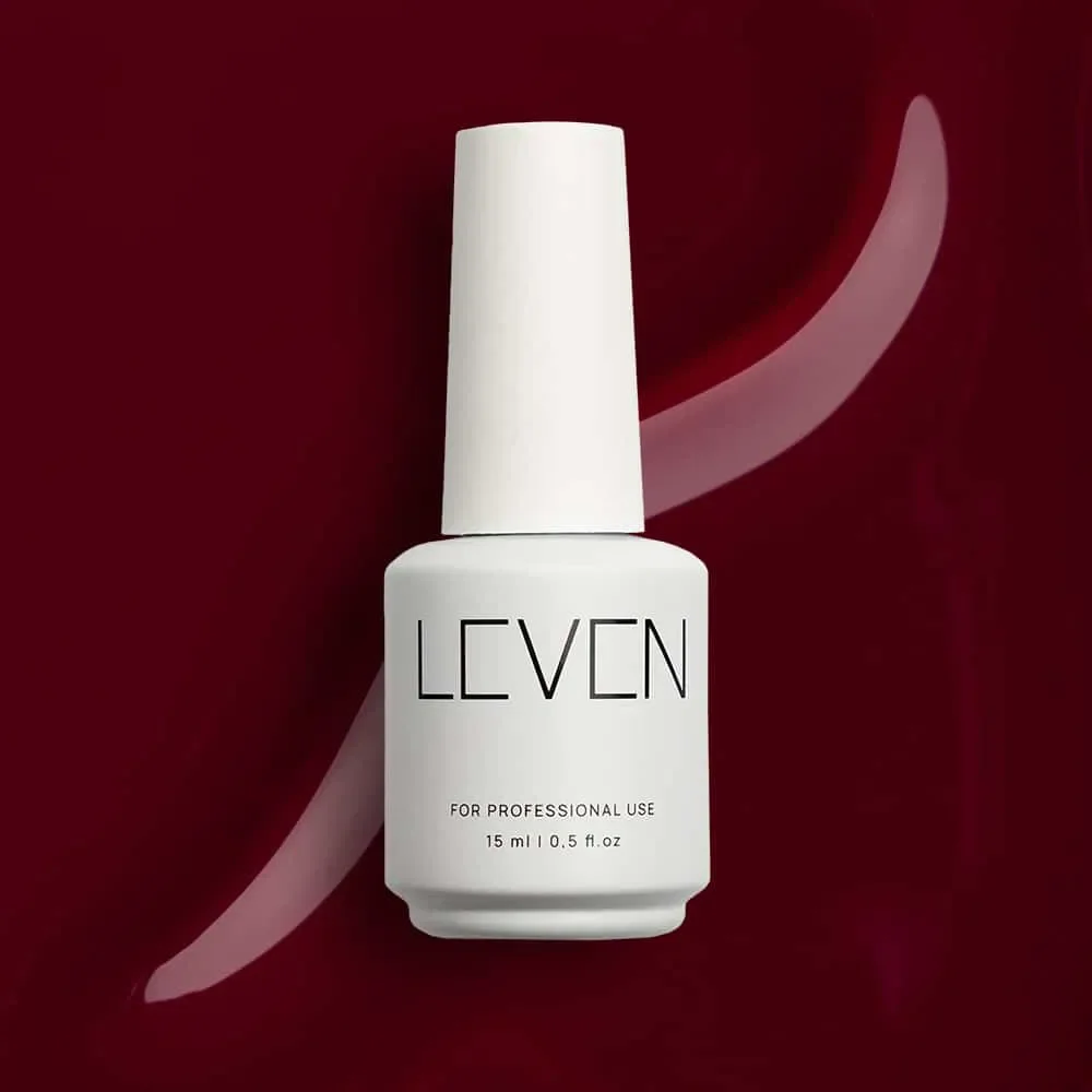 Φωτογραφία προϊόντος: Leven | Ημιμόνιμο βερνίκι 15ml no. 265 Beetroot
