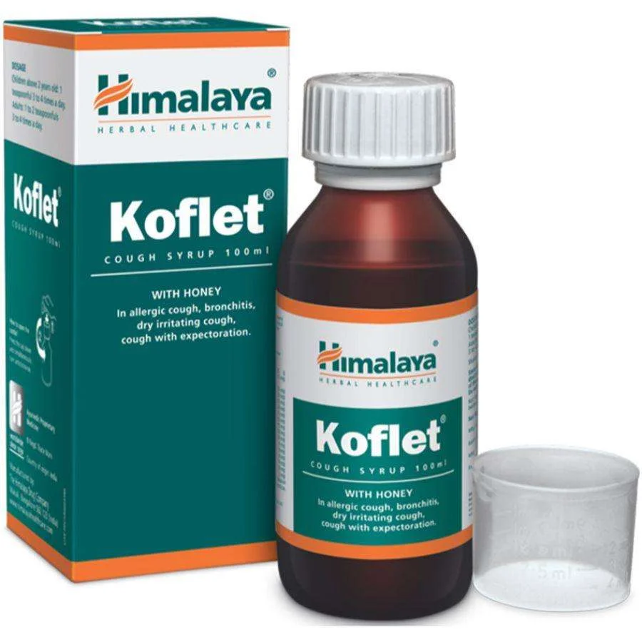 Φωτογραφία προϊόντος: Himalaya Wellness Koflet Σιρόπι για Ξηρό Βήχα 100ml
