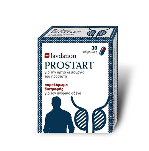 Φωτογραφία προϊόντος: Lavdanon Prostart Συμπλήρωμα για την Υγεία του Προστάτη 30 κάψουλες