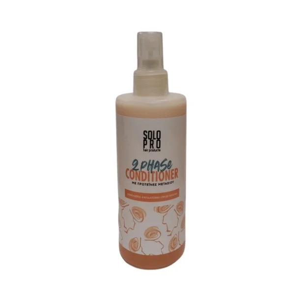 Φωτογραφία προϊόντος: SOLO PRO 2 -PHASE CONDITIONER ME ΠΡΩΤΕΪΝΕΣ ΜΕΤΑΞΙΟΥ 250ML