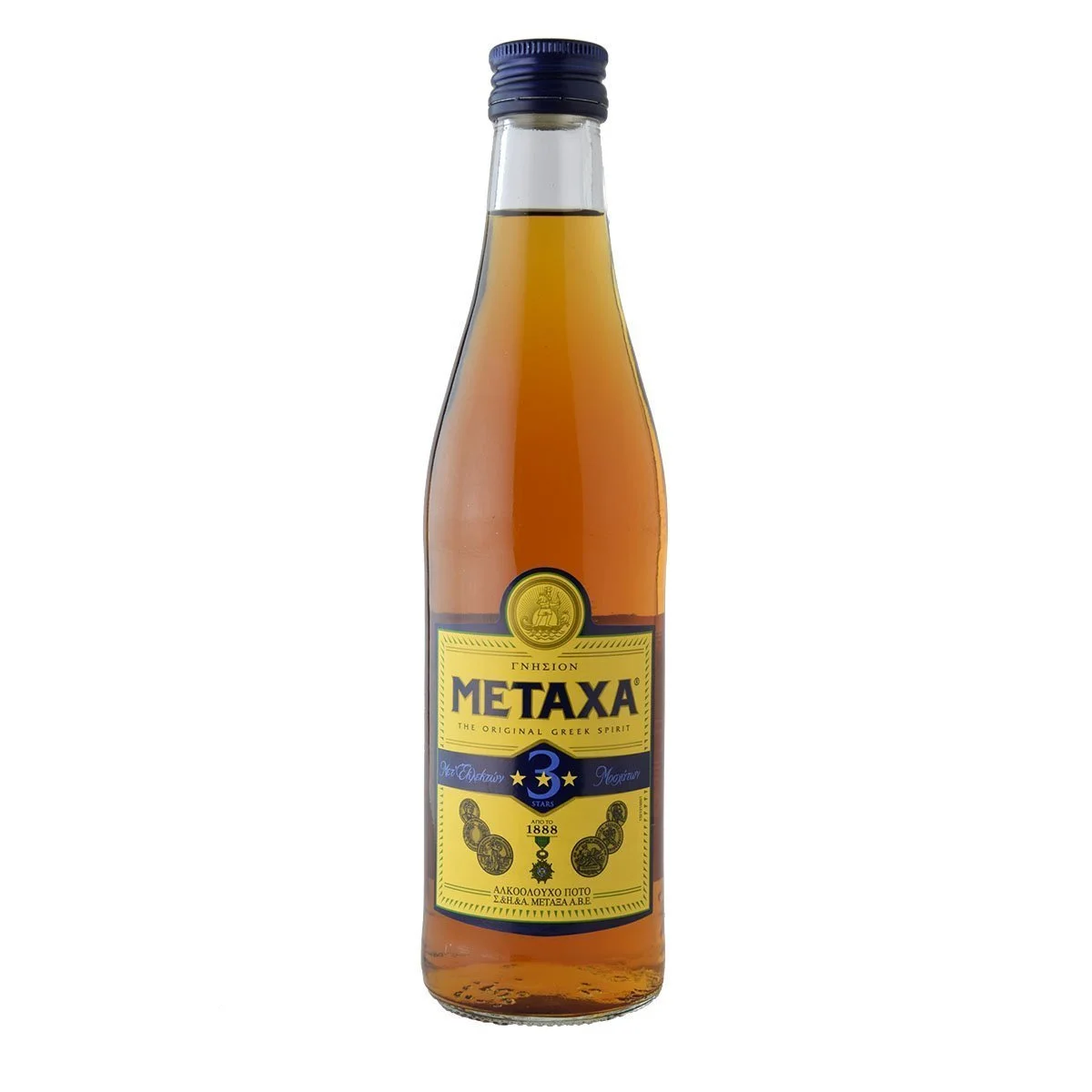 Φωτογραφία προϊόντος: METAXA ΜΠΡΑΝΤΥ ΜΕΤΑΧΑ 3 ΑΣΤΕΡΩΝ 350ml