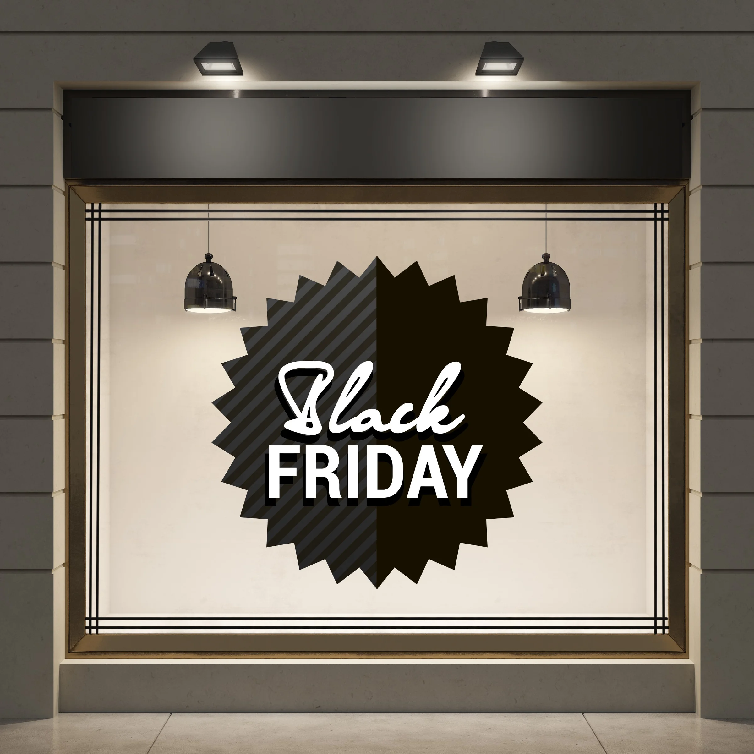Φωτογραφία προϊόντος: Black Friday Βιτρίνα - With Shades And Stripes