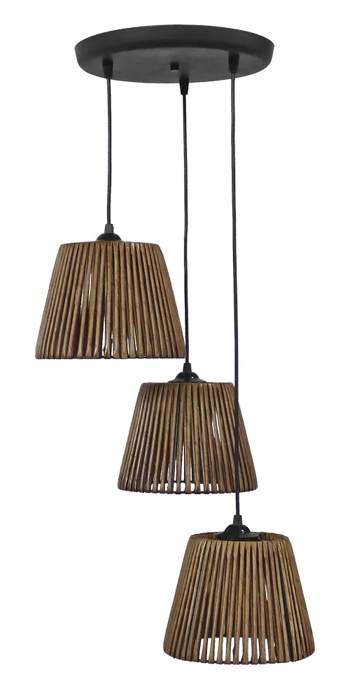 Φωτογραφία προϊόντος: Heronia CUBA/3L PENDEL BROWN