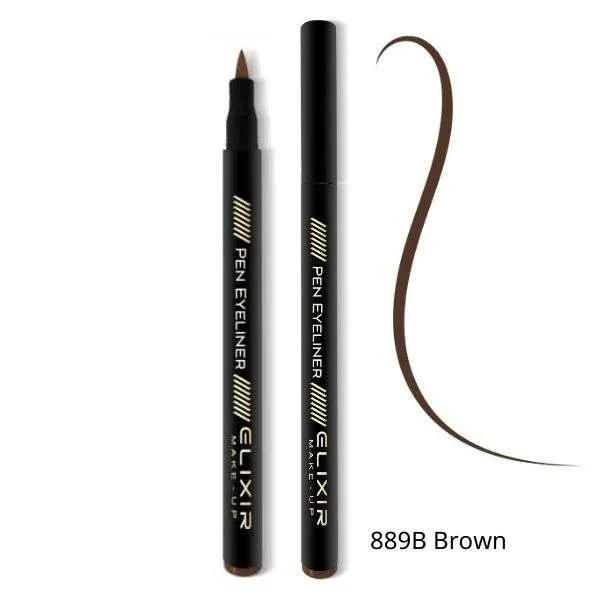 Φωτογραφία προϊόντος: Elixir Eyeliner Pen 889B Brown Καφέ 1ml