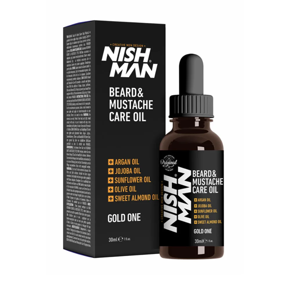 Φωτογραφία προϊόντος: Λάδι Γενειάδας Nishman Beard & Mustache Care Oil 30ml