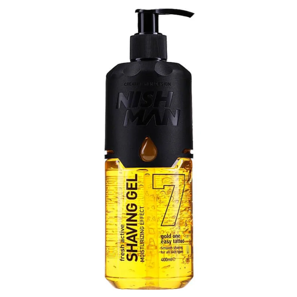 Φωτογραφία προϊόντος: Τζελ Ξυρίσματος Nishman Shaving Gel 7 Gold One