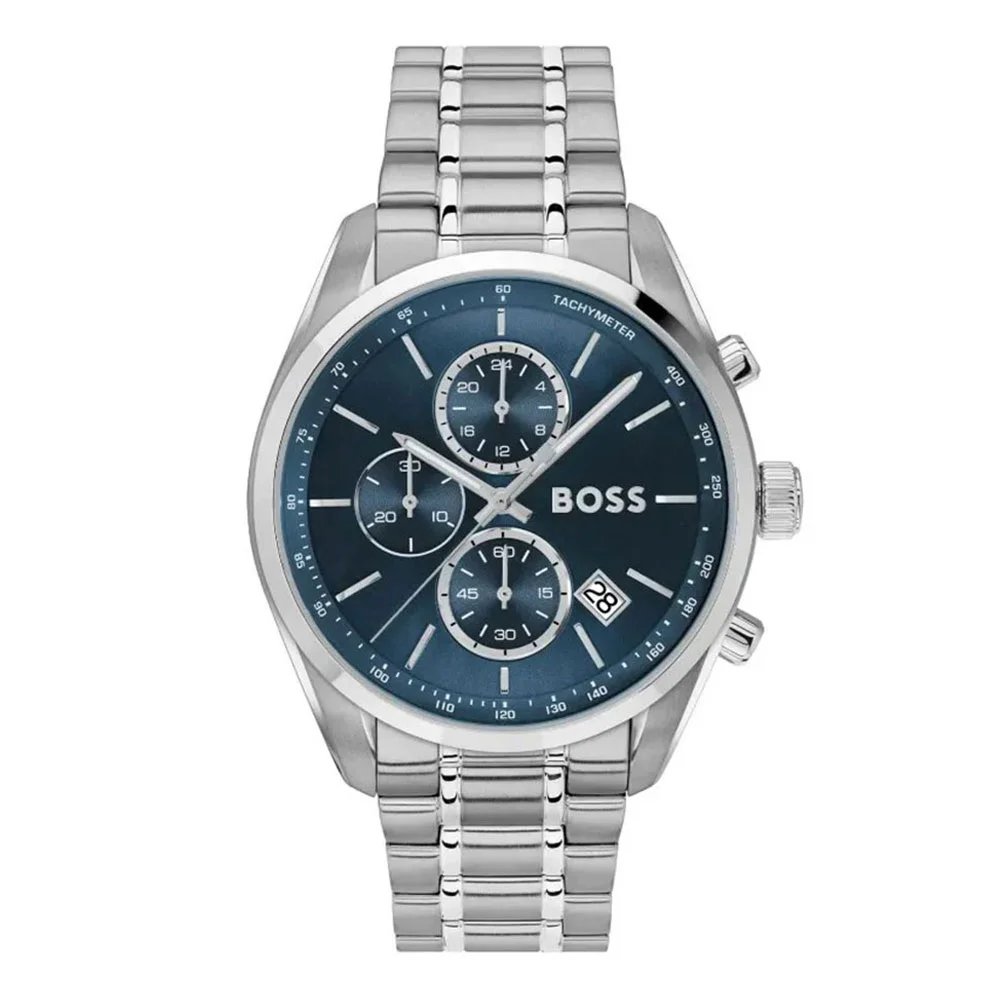 Φωτογραφία προϊόντος: Boss Mens Watch Grand Prix Blue Dial Chronograph 1514226