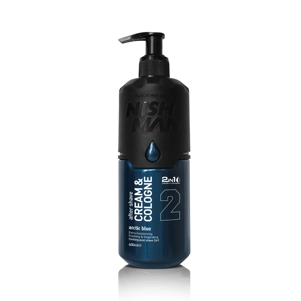 Φωτογραφία προϊόντος: After Shave Cream & Cologne Nishman 02 Arctic Blue 400ml