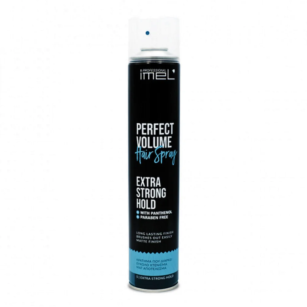 Φωτογραφία προϊόντος: Imel Professional Λακ Spray Μαλλιών Imel Perfect Volume Extra Strong Hold 500ml