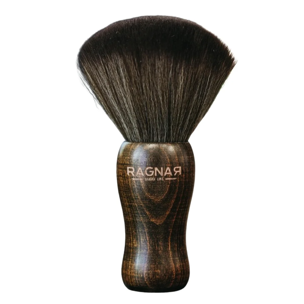 Φωτογραφία προϊόντος: Ragnar Barber Line Πινέλο Λαιμού Ragnar Wooden Barber Brush Brown (07924)
