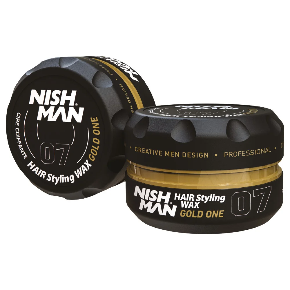 Φωτογραφία προϊόντος: Nishman Κερί Μαλλιών Nisman Hair Styling Wax 07 Gold One 150ml