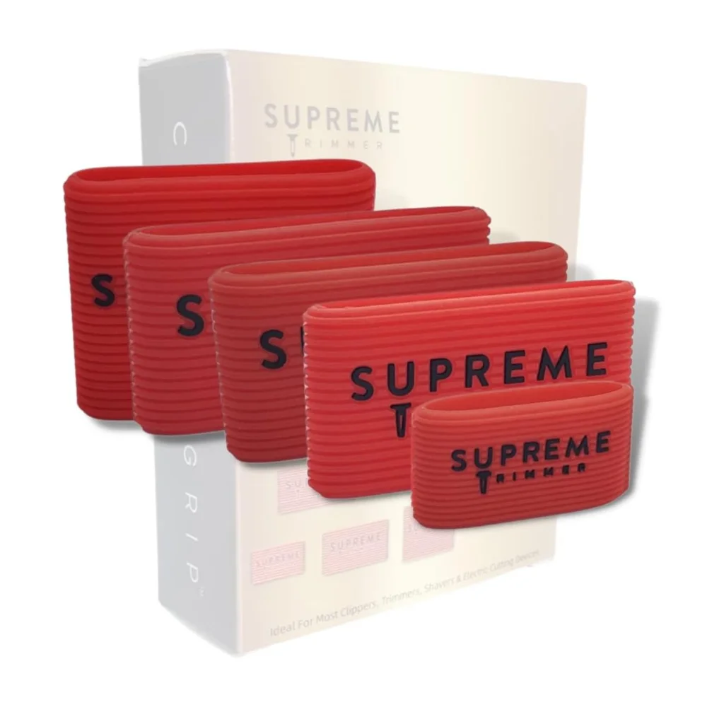 Φωτογραφία προϊόντος: Tru Barber Clipper & Trimmer & Shaver Grip Supreme 5 τεμαχίων (SGR50/RED)