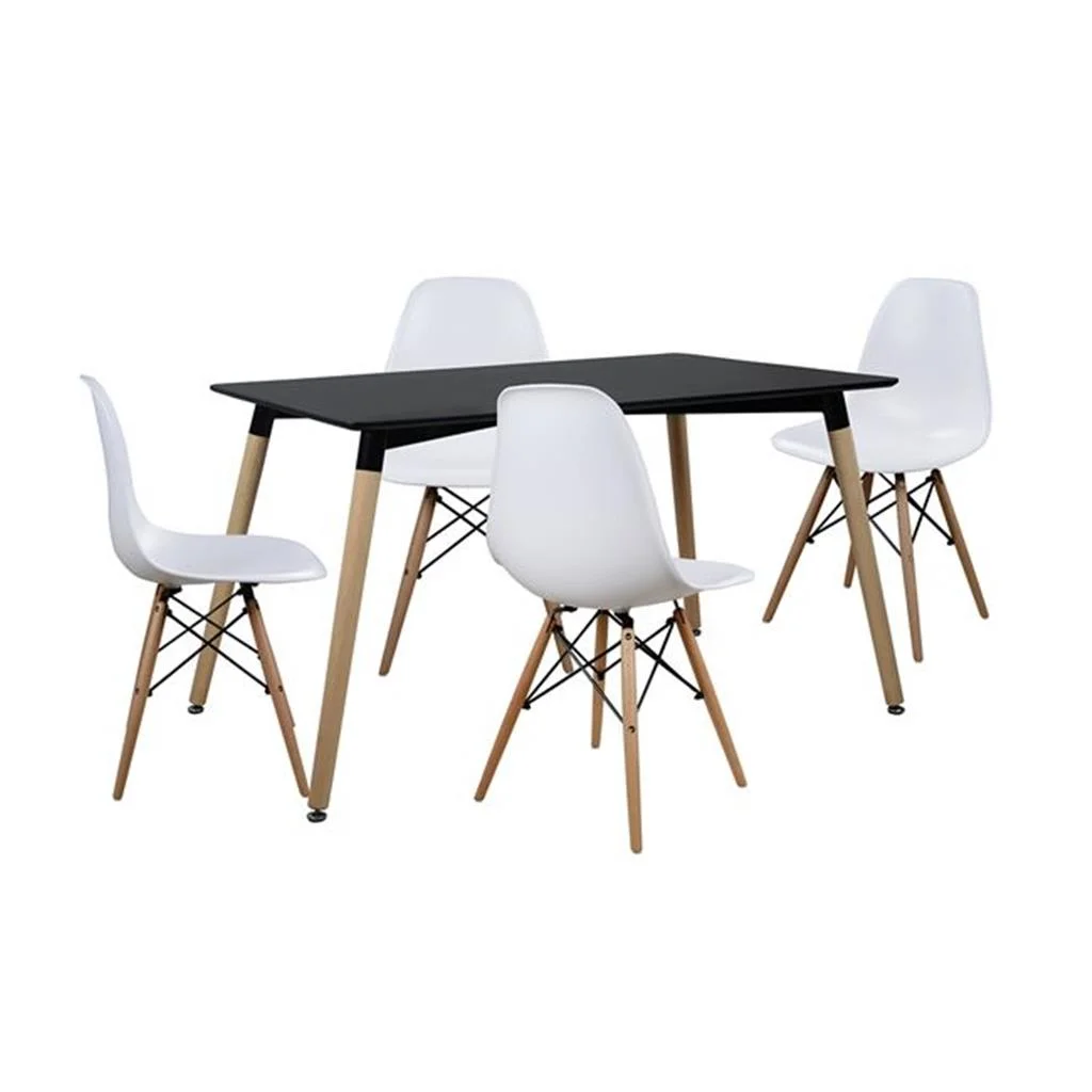 Φωτογραφία προϊόντος: B2BMarkt ΣΕΤ ΤΡΑΠΕΖΑΡΙΑΣ 5ΤΜΧ ΜΕ ΤΡΑΠΕΖΙ ΚΑΙ 4 ΚΑΡΕΚΛΕΣ HM10224 120x80x73 cm