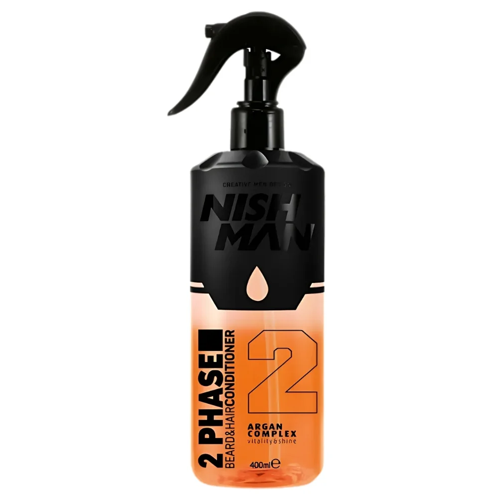 Φωτογραφία προϊόντος: Nishman 2 Phase Beard & Hair Conditioner 02 Argan Complex 400ml