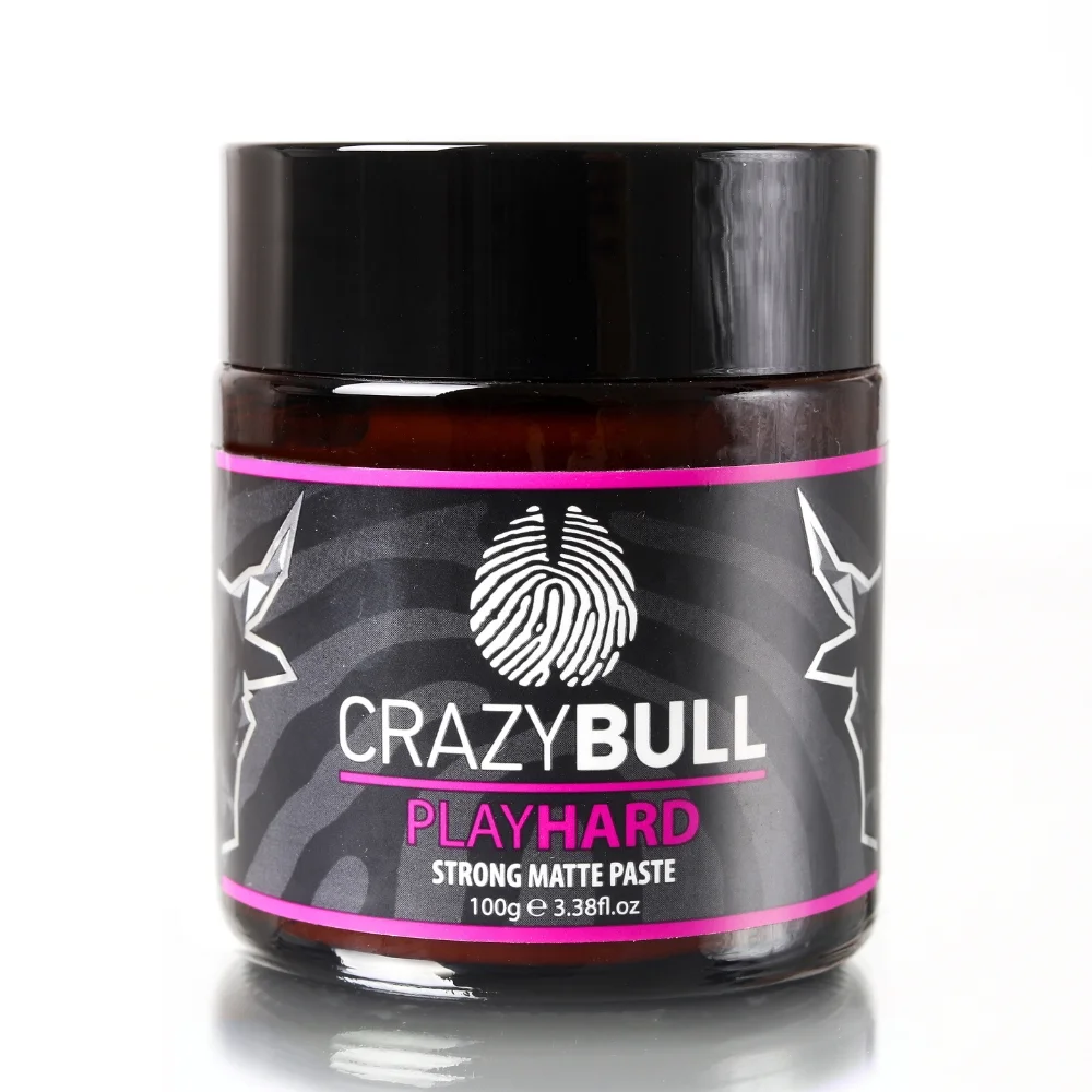 Φωτογραφία προϊόντος: Πάστα Styling Μαλλιών Crazy Bull Strong Matte Paste Play Hard 100ml