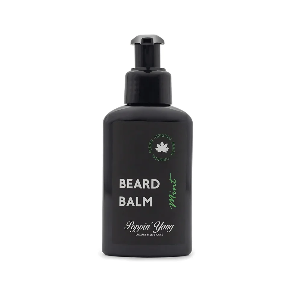 Φωτογραφία προϊόντος: Κρέμα Γενειάδας Poppin’ Yang Beard Balm Mint 100ml