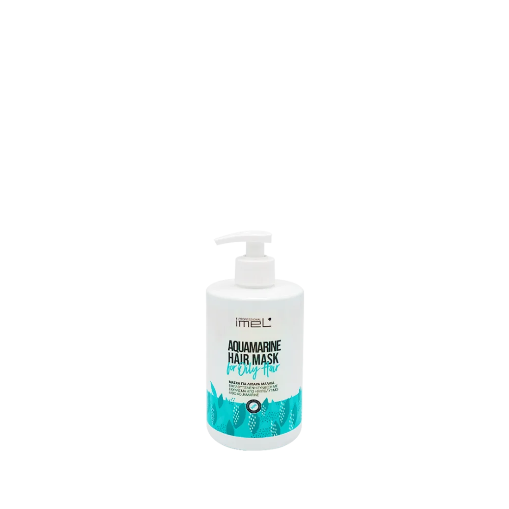 Φωτογραφία προϊόντος: Imel Professional Μάσκα Μαλλιών Imel Aquamarine Oily Hair 500ml