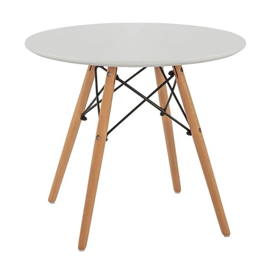 Φωτογραφία προϊόντος: B2BMarkt ΤΡΑΠΕΖΙ MINIMAL KID HM8451.01 ΣΤΡΟΓΓYΛΟ Φ60X51Υ ΛΕΥΚΟ