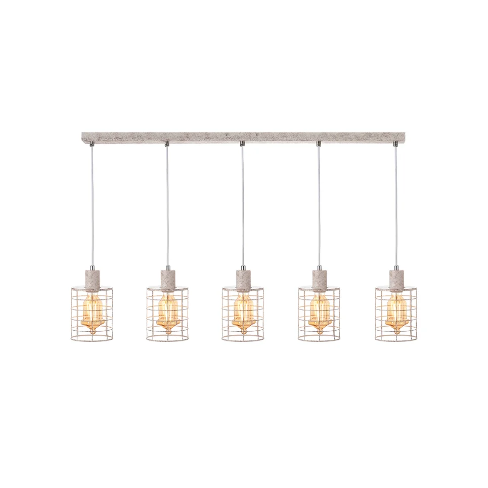 Φωτογραφία προϊόντος: Aca Decor AcaLight Offer NETTO ΦΩΤΙΣΤΙΚΟ ΚΡΕΜΑΣΤΟ ΛΕΥΚΗ ΣΚΟΥΡΙΑ ΜΕΤΑΛΛΙΚΗ ΣΥΜΒΑΤΙΚΗ 5ΧΕ27 IP20 950Χ1200mm