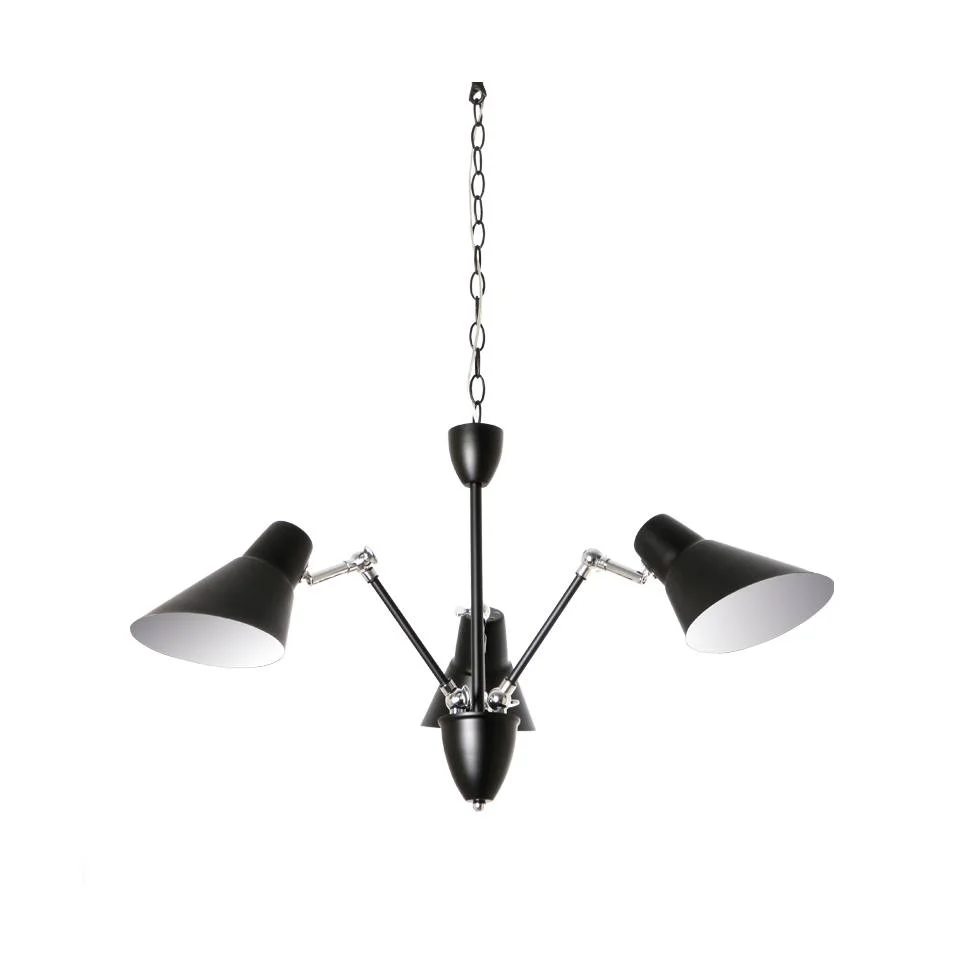 Φωτογραφία προϊόντος: Aca Decor AcaLight Offer NETTO ΦΩΤΙΣΤΙΚΟ ΚΡΕΜΑΣΤΟ ΜΑΥΡΟ ΜΑΤ ΜΕΤΑΛΛΙΚΟ ΣΥΜΒΑΤΙΚΟ 3ΧΕ27 IP20 Φ720Χ1200mm