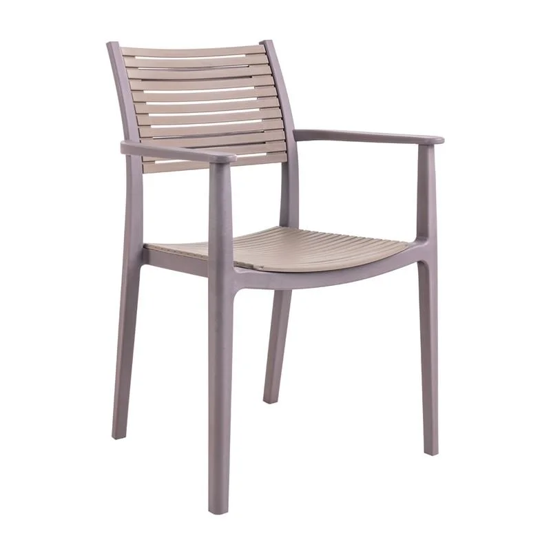 Φωτογραφία προϊόντος: AKRON Πολυθρόνα PP-UV Sand Beige - Tortora
