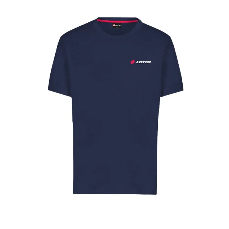 Φωτογραφία προϊόντος: Lotto Ανδρικό T-shirt Navy Μπλε με Λογότυπο (246001-2BL)