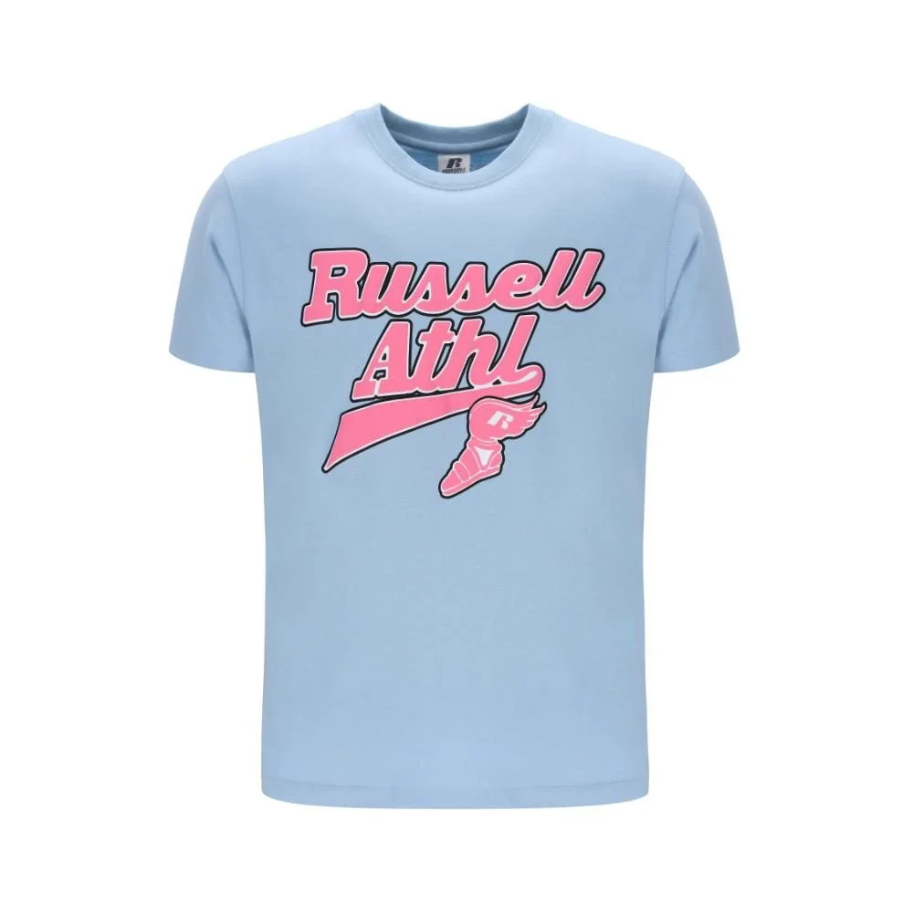Φωτογραφία προϊόντος: Russell Athletic Ανδρικό T-shirt Γαλάζιο Με Στάμπα (A4-011-1-151)