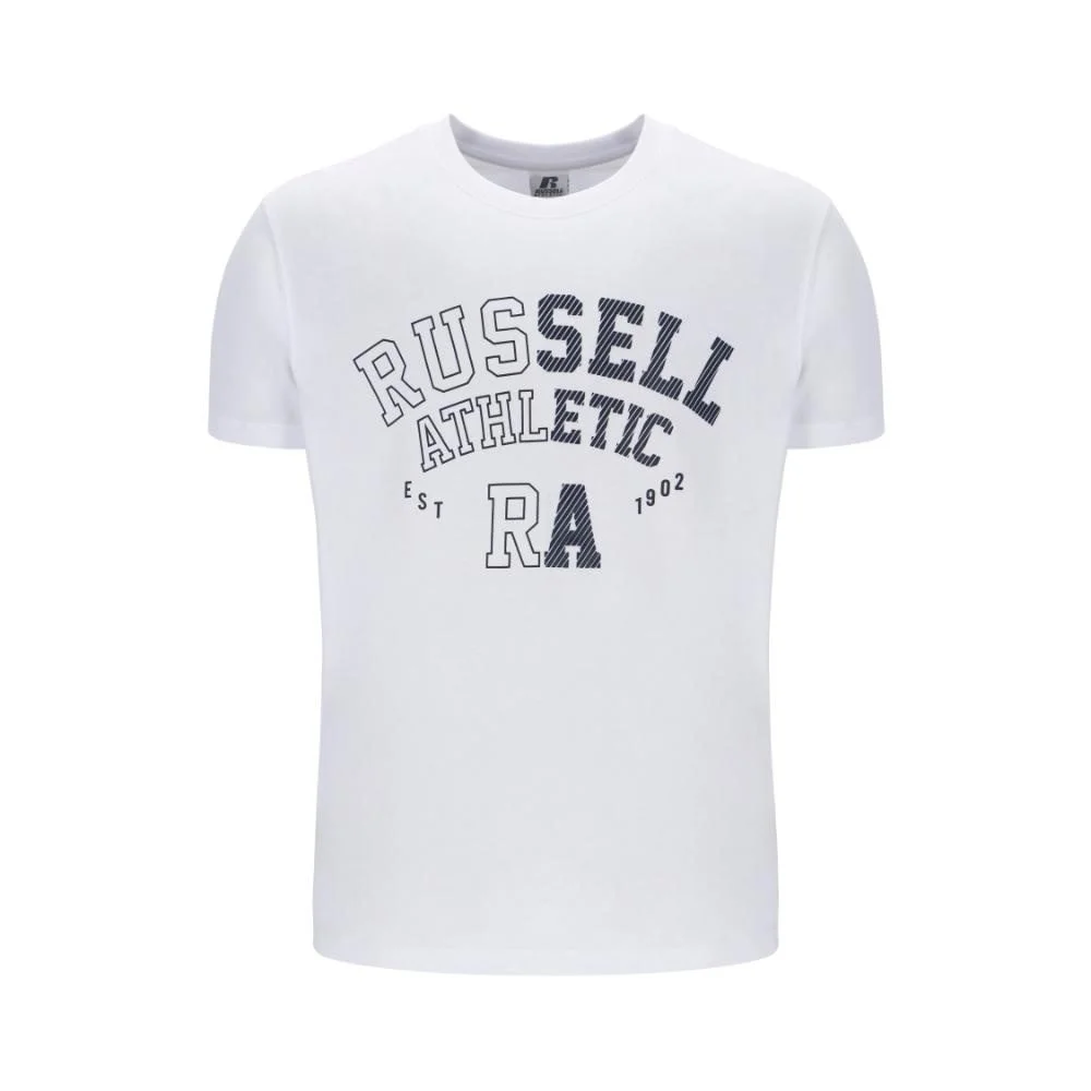 Φωτογραφία προϊόντος: Russell Athletic Ανδρικό T-shirt Κοντομάνικο Άσπρο (A4-007-1-001)