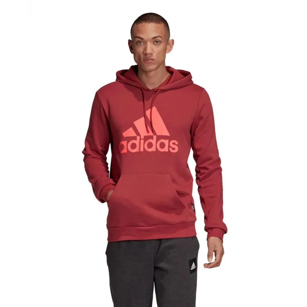 Φωτογραφία προϊόντος: Adidas Ανδρικό Φούτερ με Κουκούλα και Τσέπες Κόκκινο (FT8414)