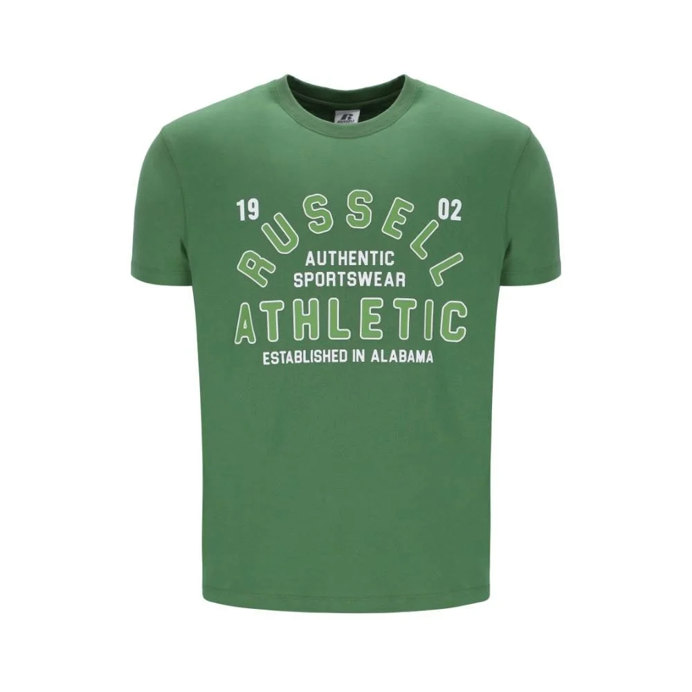 Φωτογραφία προϊόντος: Russell Athletic Ανδρικό T-shirt Κοντομάνικο Λαδί (A4-008-1-237)