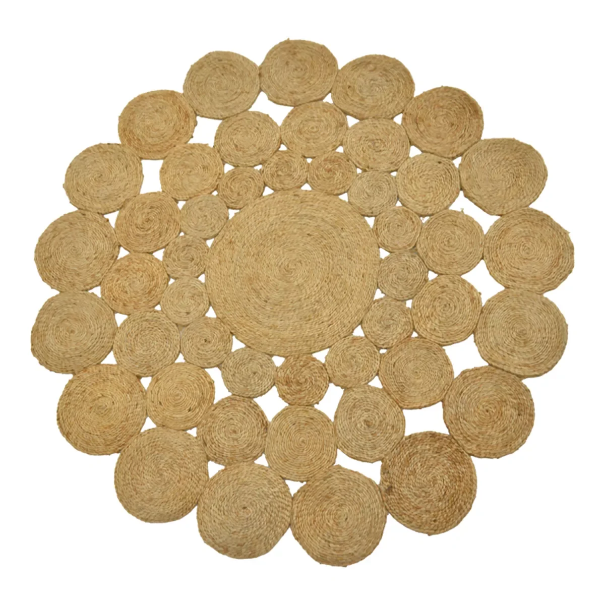 Φωτογραφία προϊόντος: Χαλί Menara pakoworld γιούτα σε φυσική απόχρωση Φ150εκ