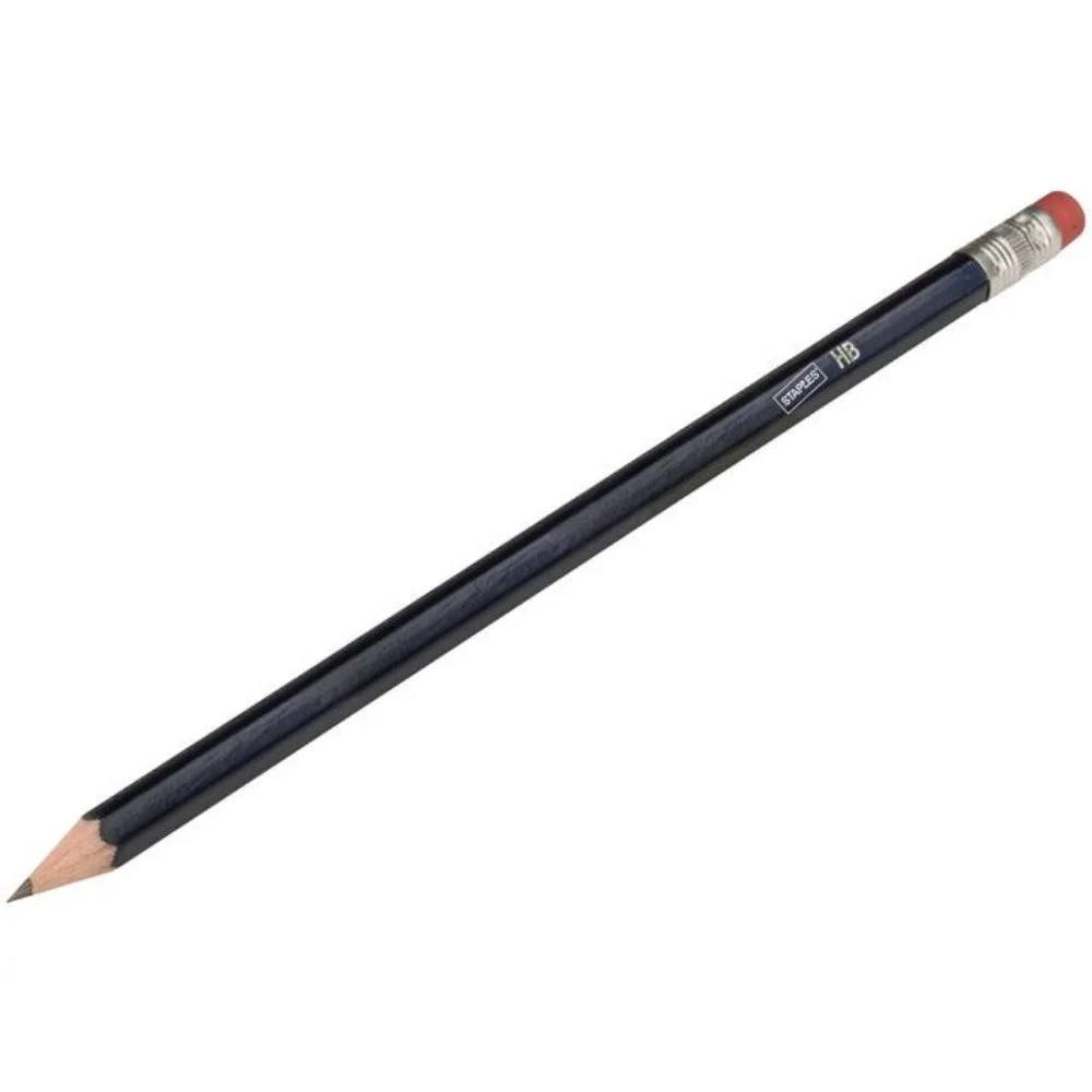 Φωτογραφία προϊόντος: Staples Pencils With Eraser HB (2874725) (STP2874725)