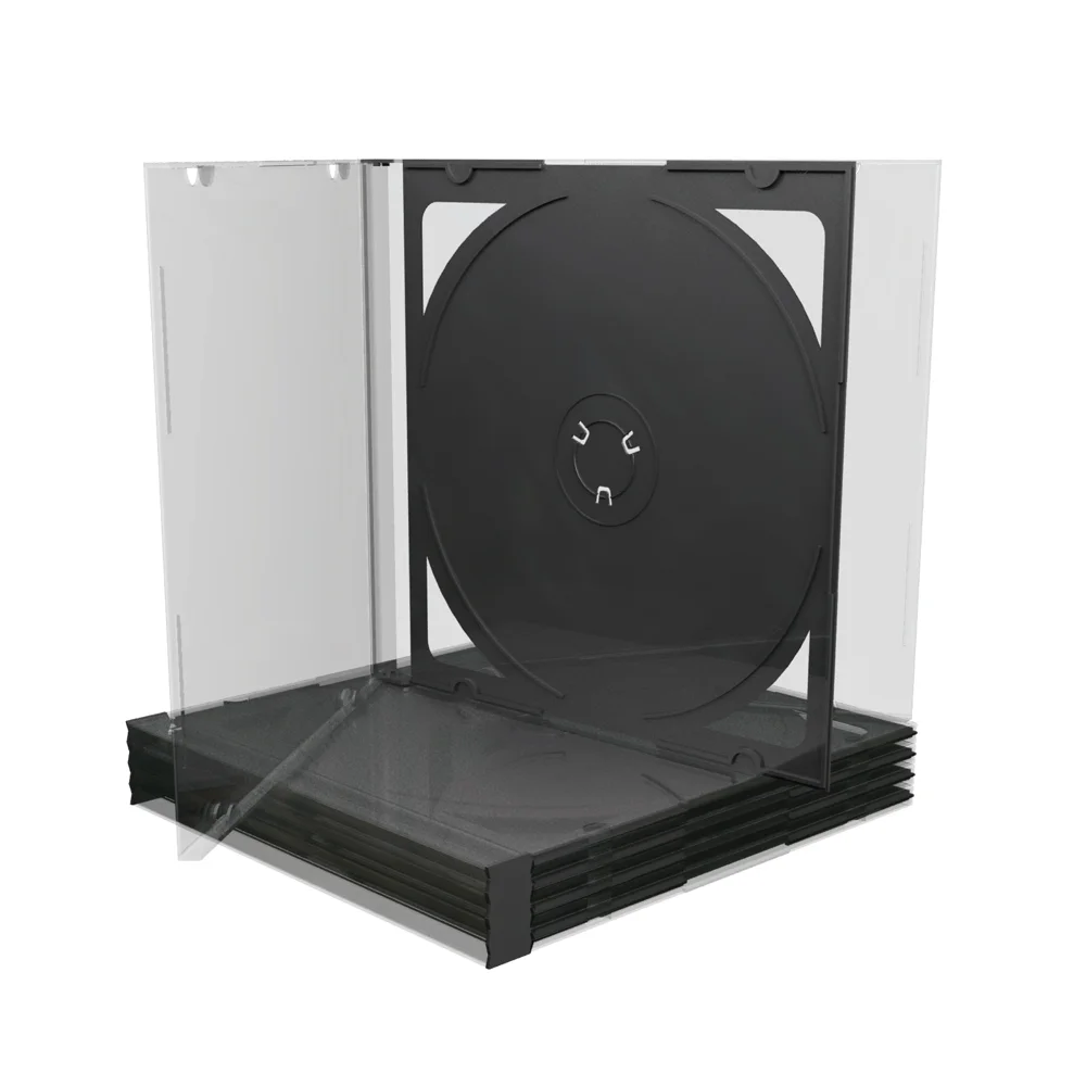 Φωτογραφία προϊόντος: MediaRange CD Jewelcase for 2 discs 10.4mm Black tray (MRBOX23)