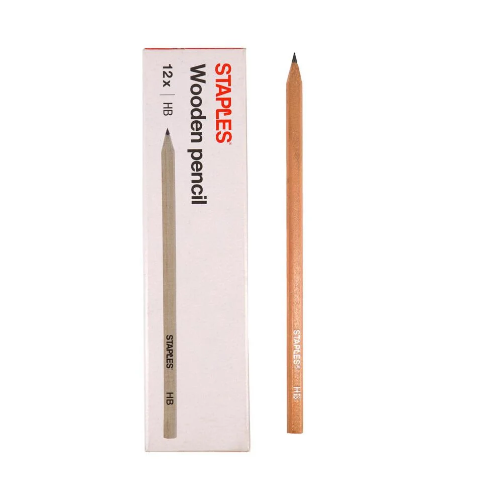 Φωτογραφία προϊόντος: Staples 2650 Pencil Unvarnished HB (2650686) (STP2650686)