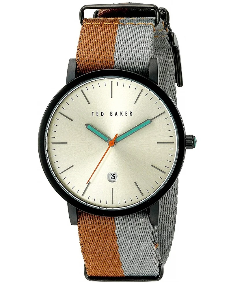 Φωτογραφία προϊόντος: Ted Baker Graham Ρολόι Μπαταρίας με Πολύχρωμο Υφασμάτινο Λουράκι ΤΕ10026448